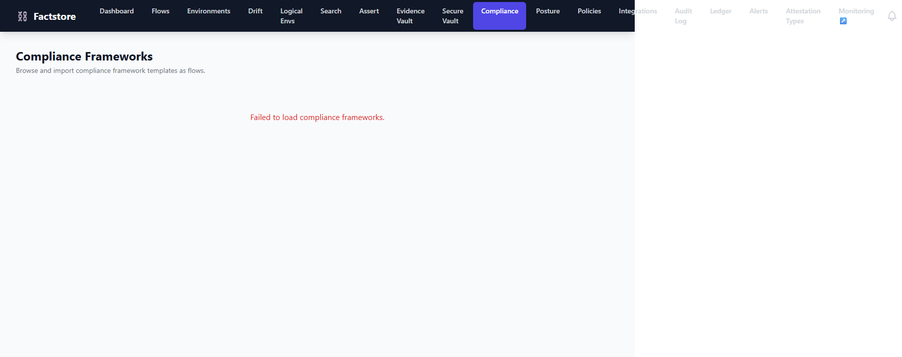 Compliance frameworks